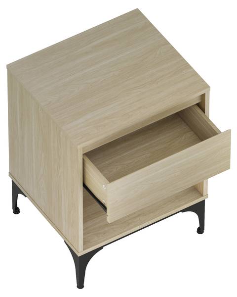 Beistelltisch Kistiandi Eiche Hell Dekor