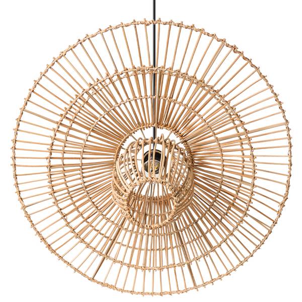 Pendelleuchten BOTIJAS Blau - Rattan - 66 x 150 x 66 cm