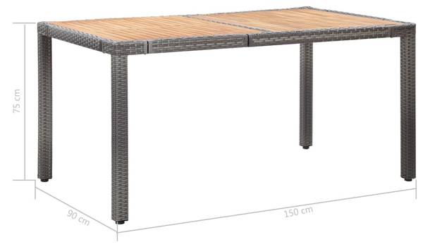 Tuinset 3001857-2 Set van 7 bruin - grijs