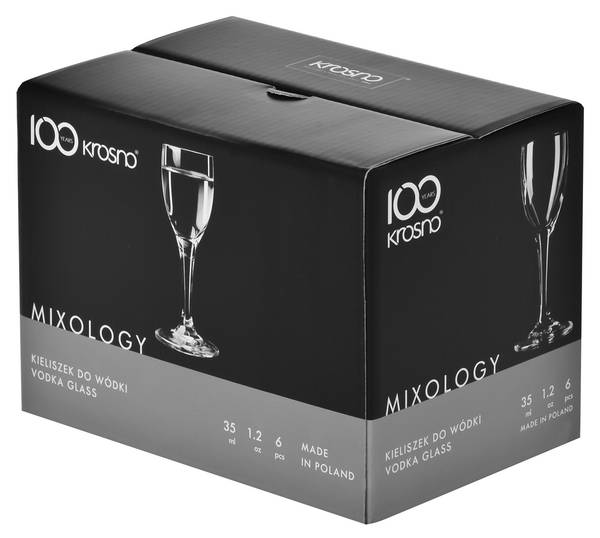 Verres à vodka Mixology Verre clair - 4 x 12 x 4 cm