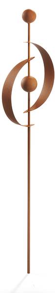 Gartendekoration RUSTY SATURN Braun - Metall - 6 x 103 x 21 cm