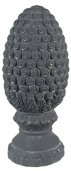 Dekoration Tannenzapfen Deco&Eed Grau - Stein - 13 x 31 x 13 cm