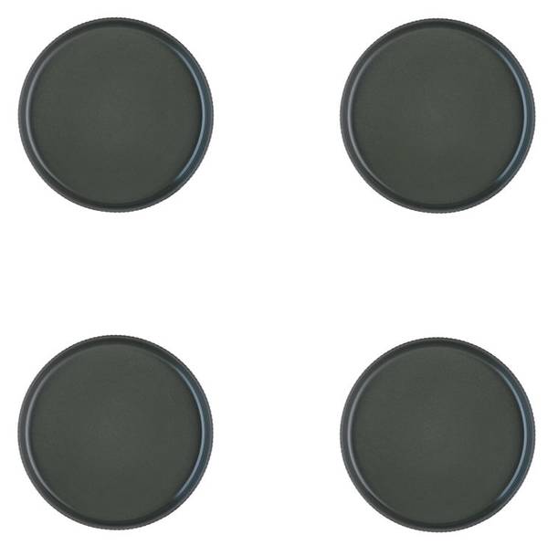 Bord SCANDI set van 4 donkergroen