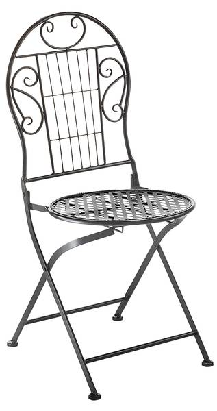 Stuhl EDENLIFE50 Schwarz - Metall - 50 x 94 x 41 cm