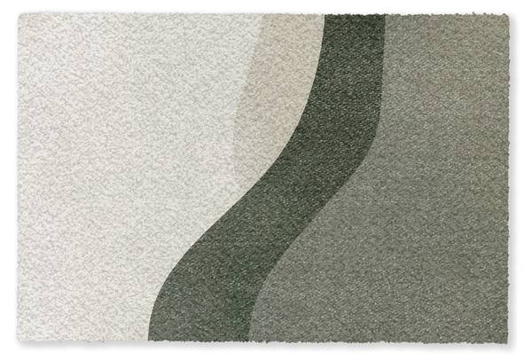 FUßMATTE Linien 60 x 40 cm