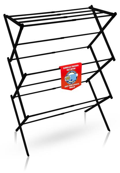 Wäscheständer 1000409 Schwarz - Kunststoff - 39 x 101 x 75 cm