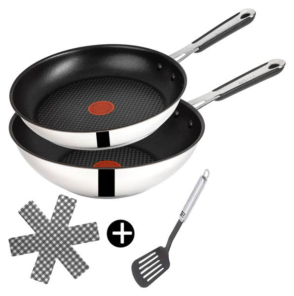 Pfannenset E89710 5-tlg Silber - Metall