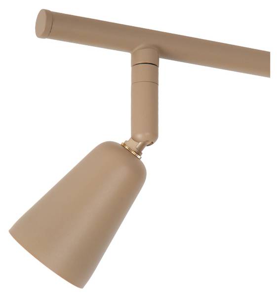 Spot plafond TIANA Gris - Métal - 18 x 14 x 76 cm