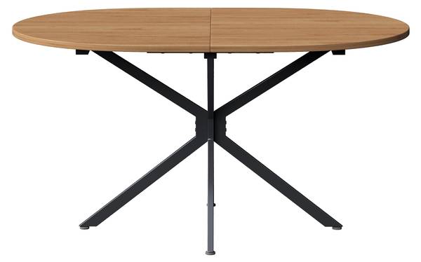 Esstisch N634P237666N Braun - Holzwerkstoff - 80 x 75 x 120 cm