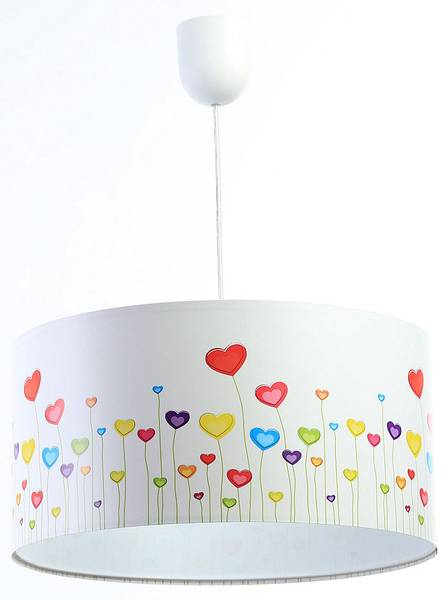 Hängeleuchte Foto Hearts Kunststoff - 40 x 20 x 92 cm