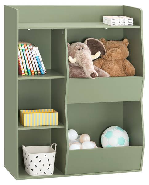 Kinderboekenkast KMB55-K-GR groen