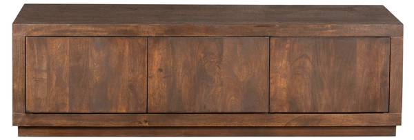 TV-Möbel BRUSSEL Braun - Massivholz - 150 x 46 x 42 cm