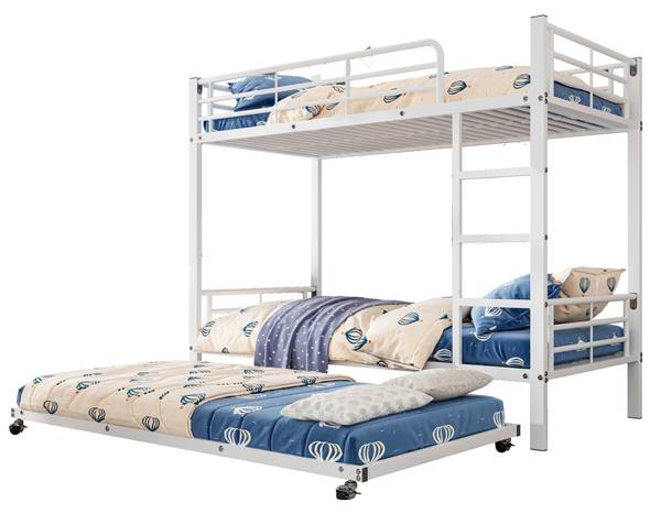 Ausziehbett K-1057 Weiß