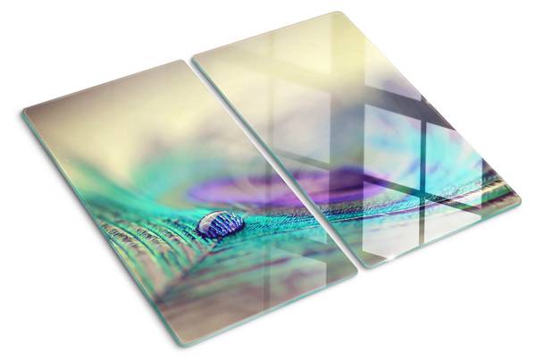Snijplank Veert 2-dlg glas - 52 x 1 x 30 cm
