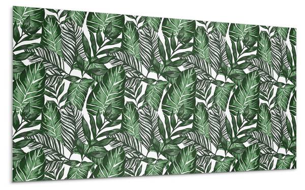 Klebepaneele Tropische Blätter 100 x 50 cm