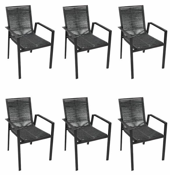 Gartenstuhl RODEZ (6er Set) 6er Set