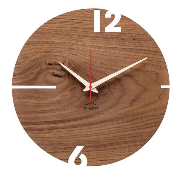 Dixtime Designer Wanduhr 30x30 Cm – Alu-Dibond, Made In Germany, Mit Individuellem Motiv