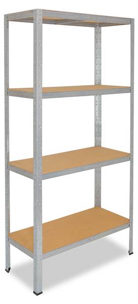 Schwerlastregal HOME Silber - 120 x 60 cm