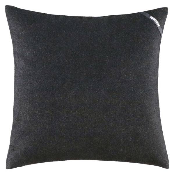 Zierkissenhülle BOUCLÈ KITZ Grau - Polyester - 40 x 1 x 40 cm