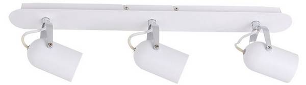 Barres de projecteur Lumen Blanc - Métal - 8 x 15 x 58 cm