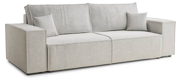 Canapé  Milos Beige - Gris