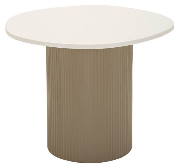 Besteilltisch Frankfurt Grau - Metall - 48 x 39 x 46 cm