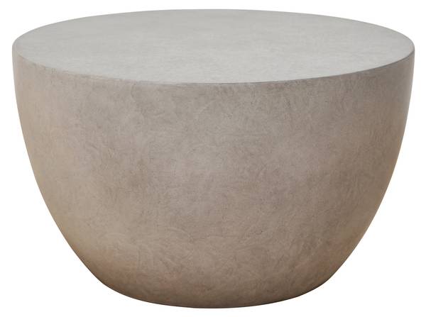 Couchtisch PARNU Grau - Stein - 64 x 39 x 64 cm