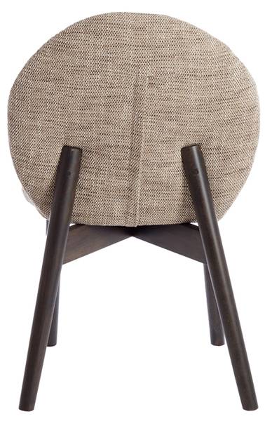 Esszimmerstuhl PALOS Braun - 50 x 59 cm