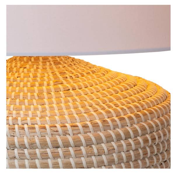 Tischlampe AMBALA Leinen - 45 x 64 x 45 cm