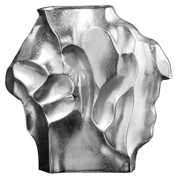 Vase LIQUID Silber