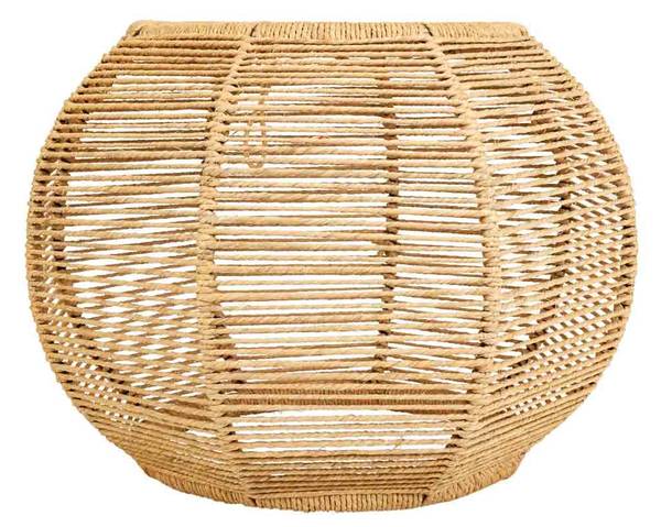 Hocker Jardin mueble Braun - Metall - 30 x 30 x 45 cm