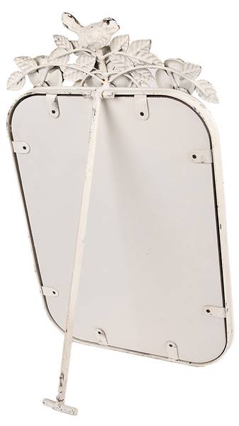 Tischspiegel Garciachester Beige - Metall - 5 x 45 x 27 cm