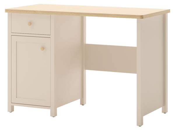 Schminktisch STORY 36 Beige - Eiche Dekor - Höhe: 157 cm