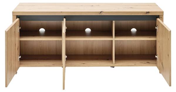 TV-Lowboard Neolgol Braun - Holzwerkstoff - 143 x 61 x 40 cm