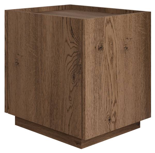 Nachttisch Mirtu Braun - Holzwerkstoff - 50 x 45 x 40 cm