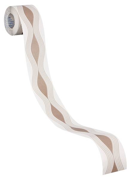 Bordüre 3820 selbstklebend Grafik Optik Beige - Braun - Papier - 5 x 500 x 1 cm