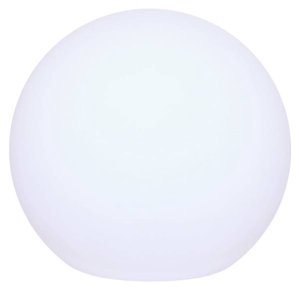 Lampe d'extérieur Lifton Blanc - En partie en bois massif - 25 x 25 x 25 cm