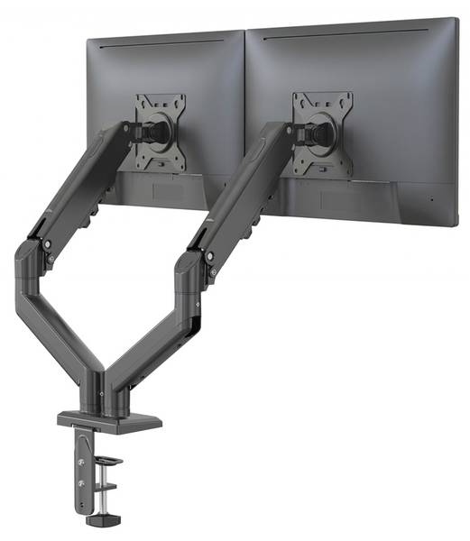 Monitorhalterung Ergomount GF2 Schwarz - Aluminium - 101 x 410 x 4 cm