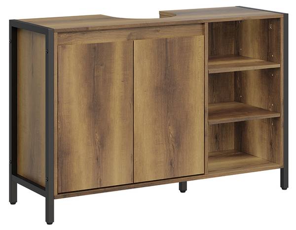 Produit BZR63-L-PF Marron - Bois manufacturé - 30 x 60 x 90 cm