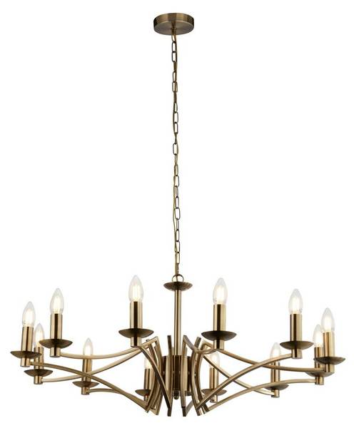 Kronleuchter Metall - 88 x 38 x 88 cm