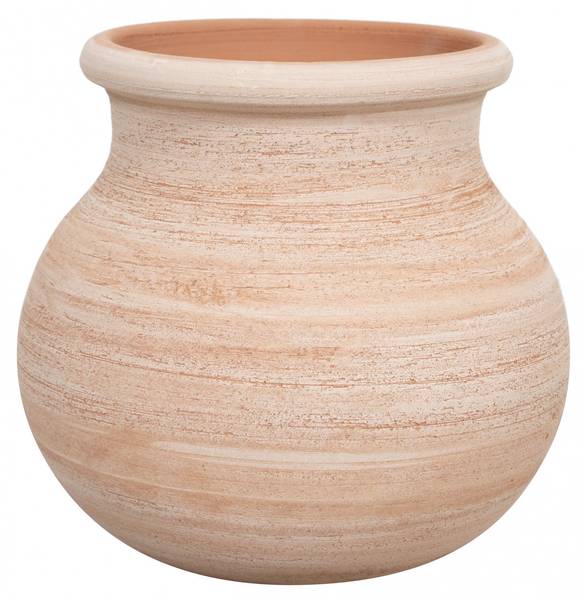 Übertopf KRUG Braun - Terracotta - 31 x 29 x 31 cm