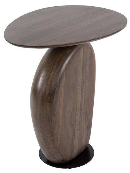 Bijzettafel MINOTA bruin - acacia - 36 x 50 x 45 cm