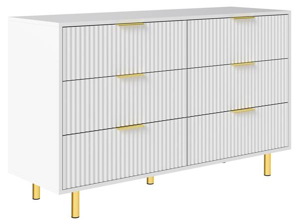 Sideboards FocusIv Weiß - Holzwerkstoff - 120 x 72 x 40 cm