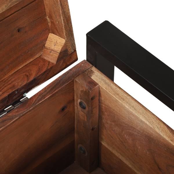 Aufbewahrungskiste 4015972 Braun - Massivholz - 30 x 30 x 60 cm