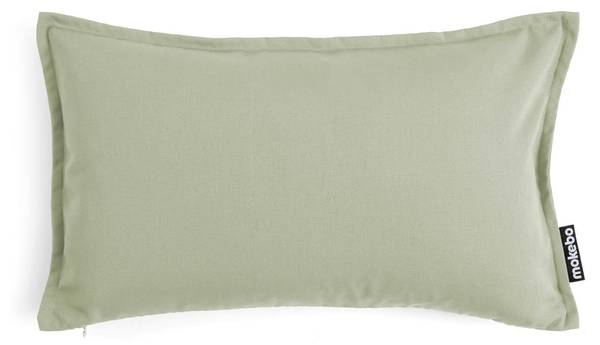 Outdoorkissen Das Ruhepolster 2tlg. Grün - Textil - 50 x 30 x 6 cm