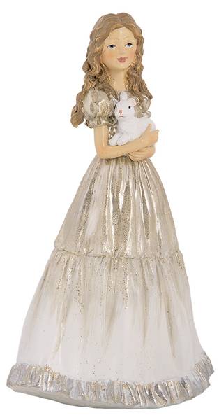 Mädchen Xmas&Ael Beige - Kunststoff - 11 x 22 x 14 cm