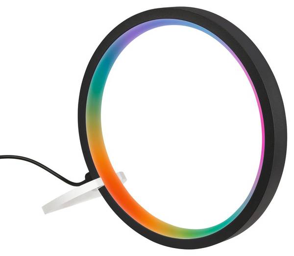 RGB Tischleuchte 7666015 Schwarz - ABS - 2 x 21 x 20 cm