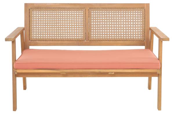 Gartenmöbel Set TEMUCO 4-tellig Pink - Massivholz - 118 x 75 x 59 cm