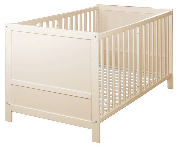 Babybed Sleep bruin - plaatmateriaal op houtbasis - 78 x 78 x 142 cm