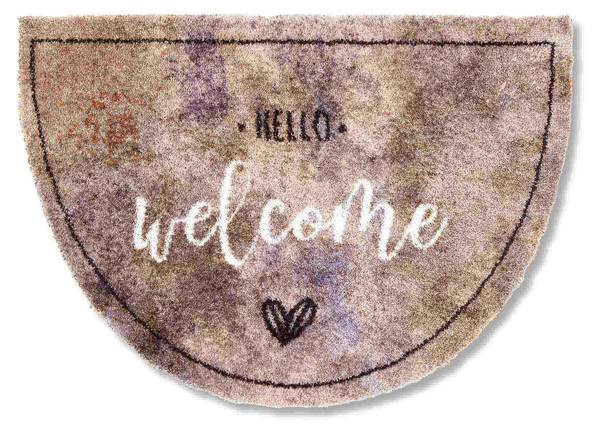 Fußmatte waschbar PURE & SOFT Hellbraun